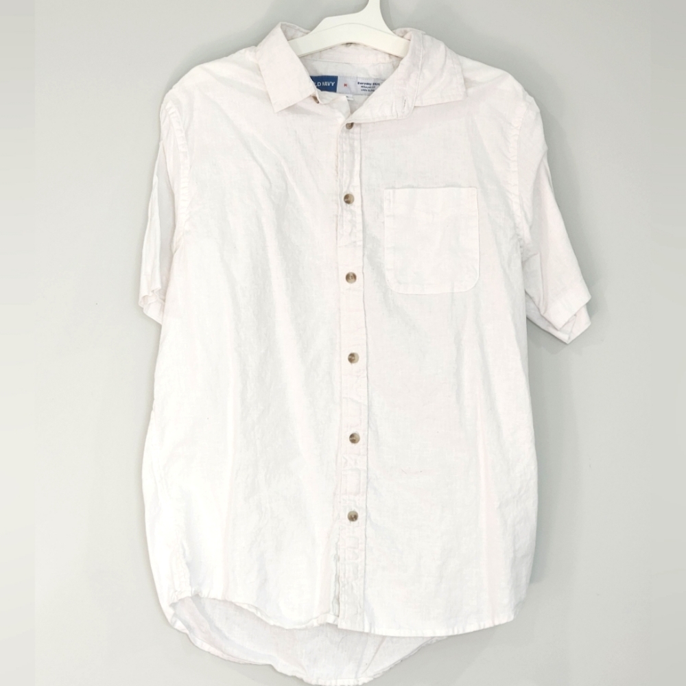 Linen Button Up